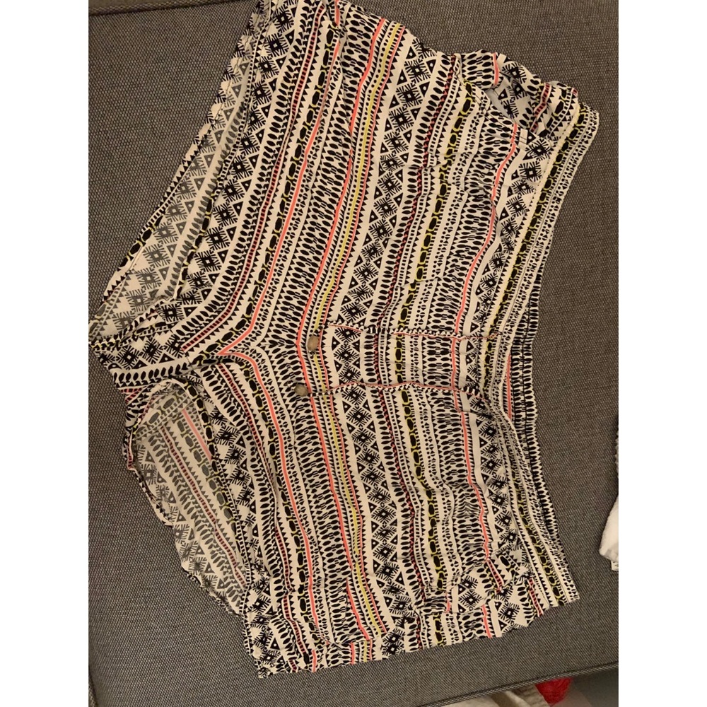 Tribal print shorts